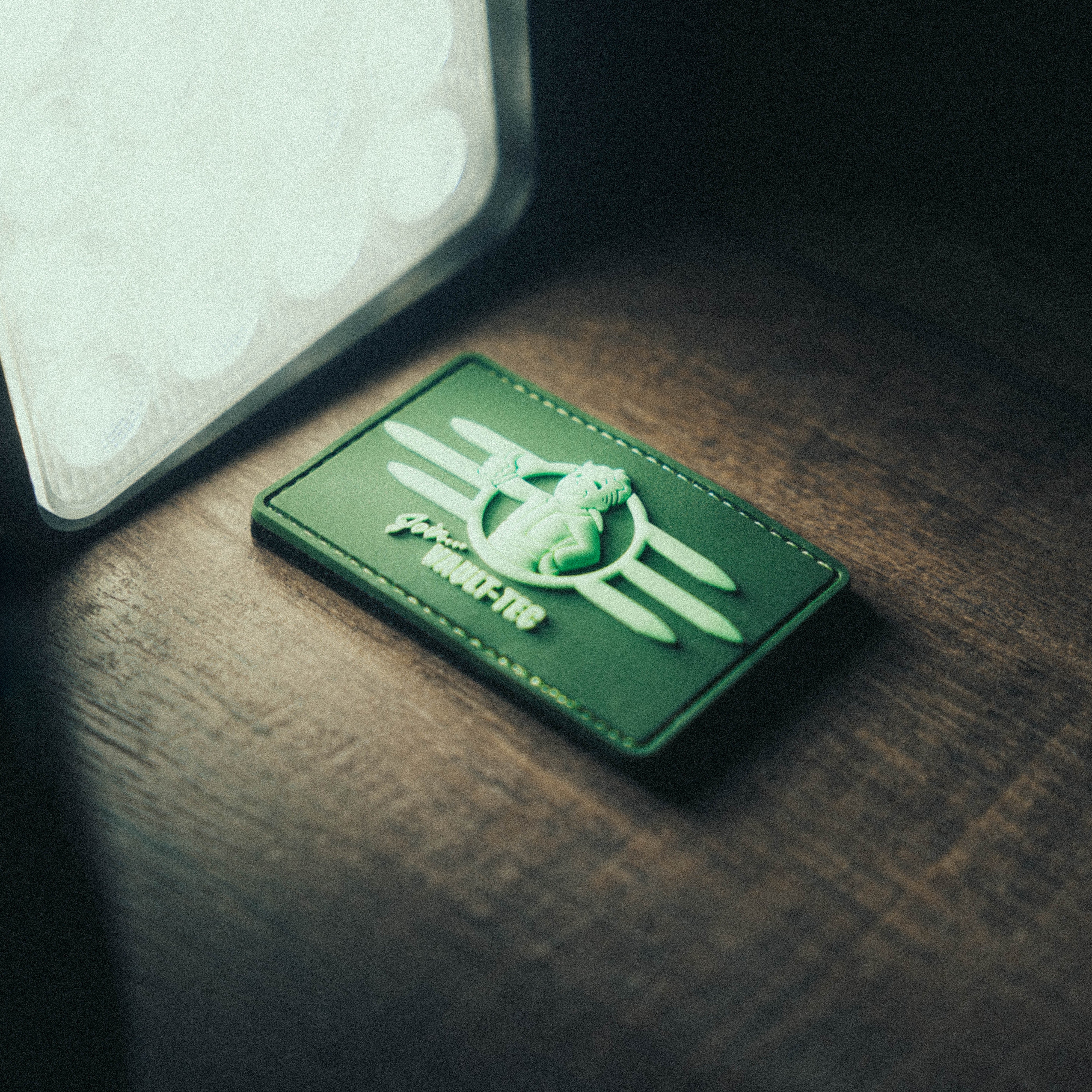 Fallout Inspired Vault Boy Morale Patch, Thick PVC Patch