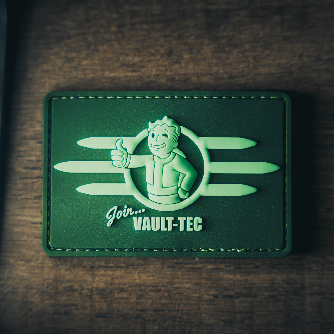 Vault Boy Fallout Military Army Moral Embroidered patch with velcro Vault Boy Fallout Military Army Moral Embroidered patch with velcro