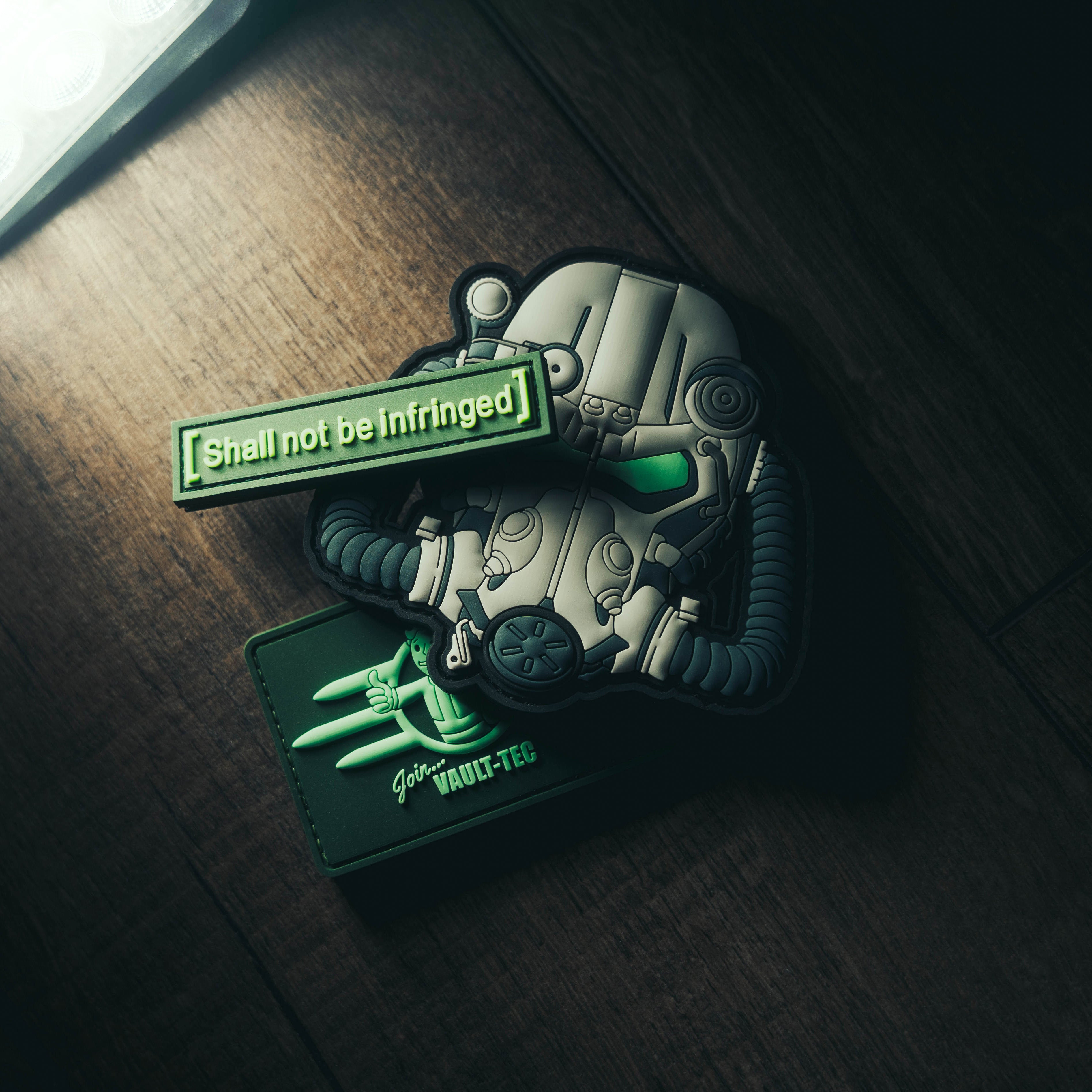 The Fallout Collection Bundle, thick PVC patches