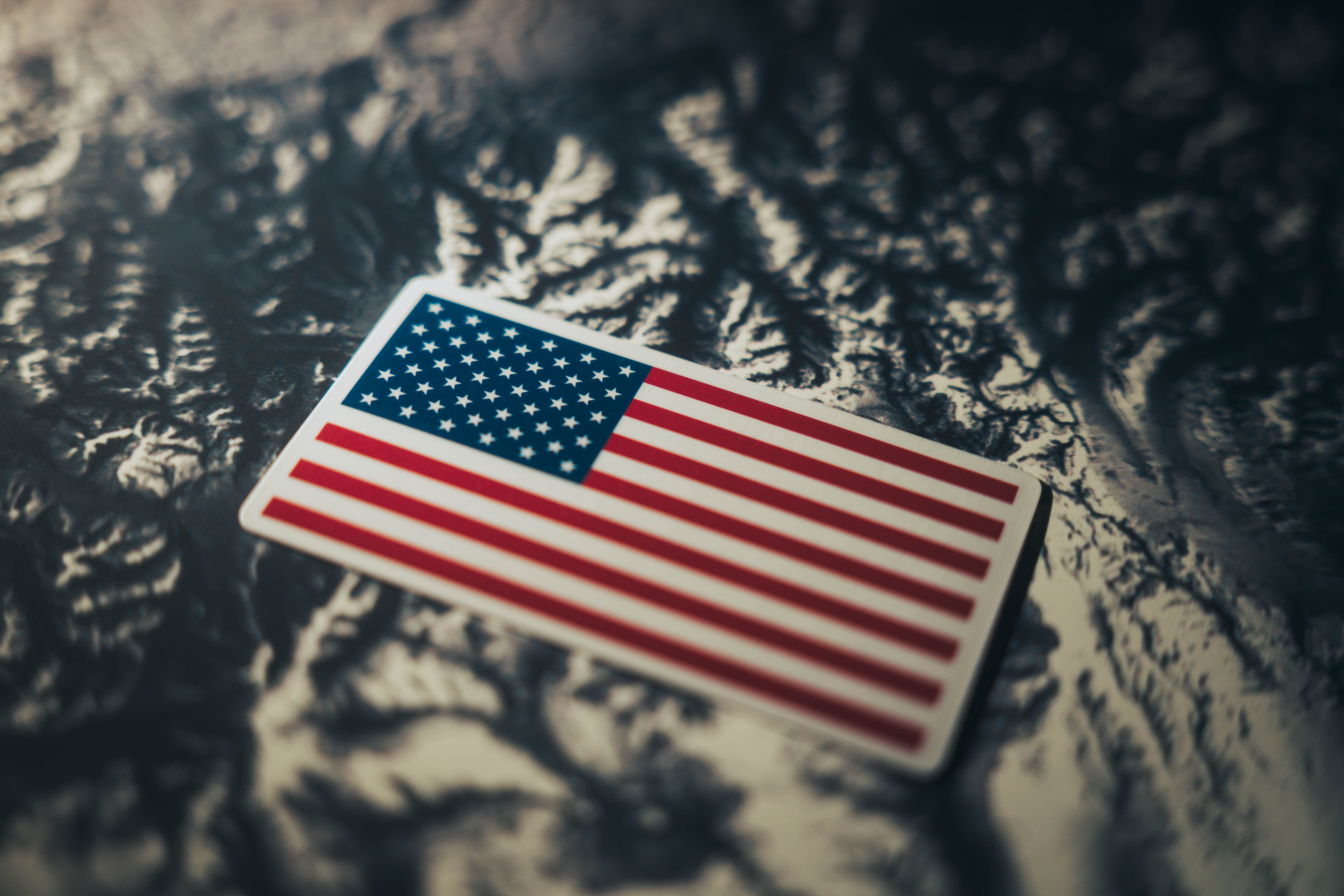 American Flag Sticker, Actually Made in the USA