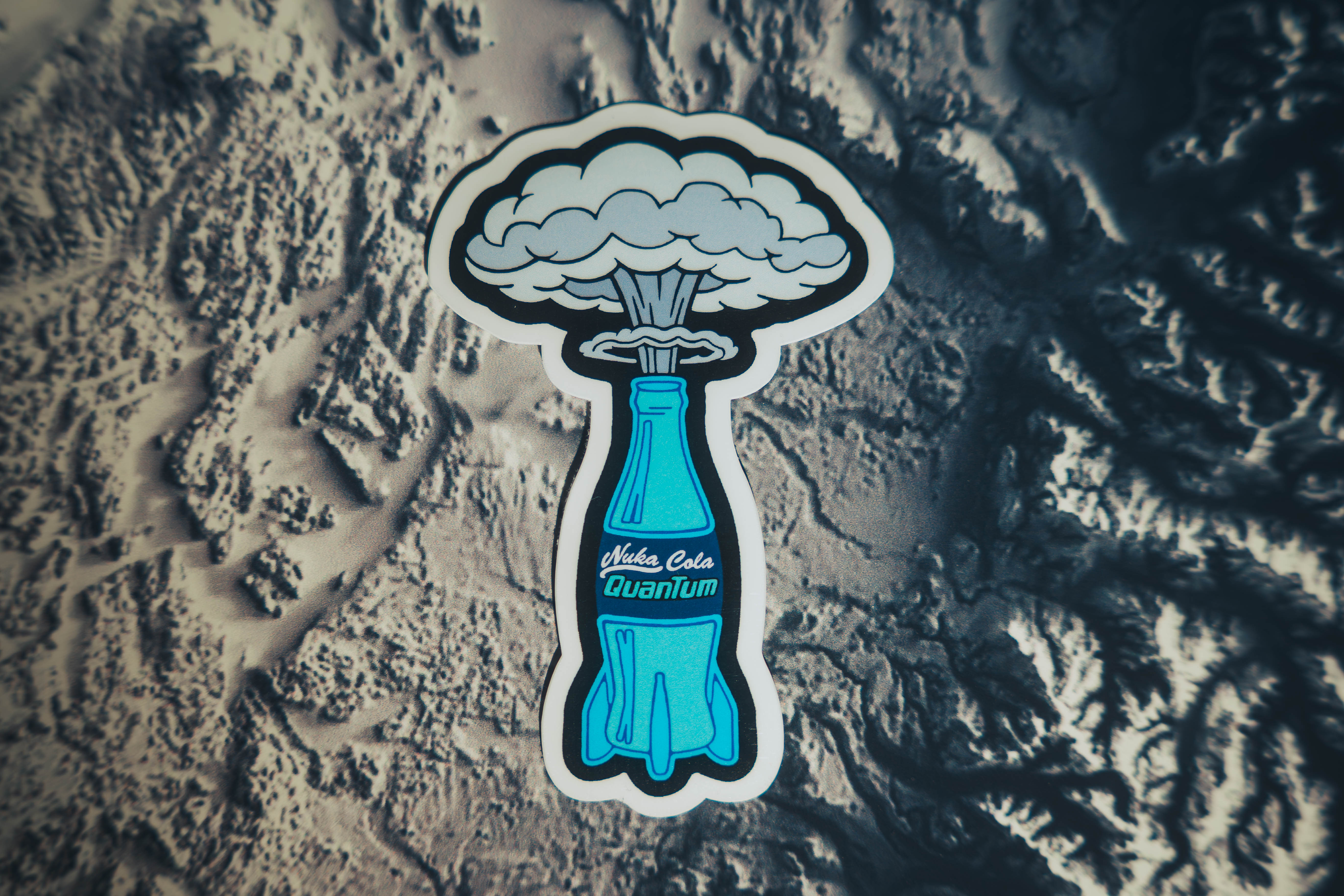 Fallout Inspired Nuka Cola Quantum Vinyl Sticker
