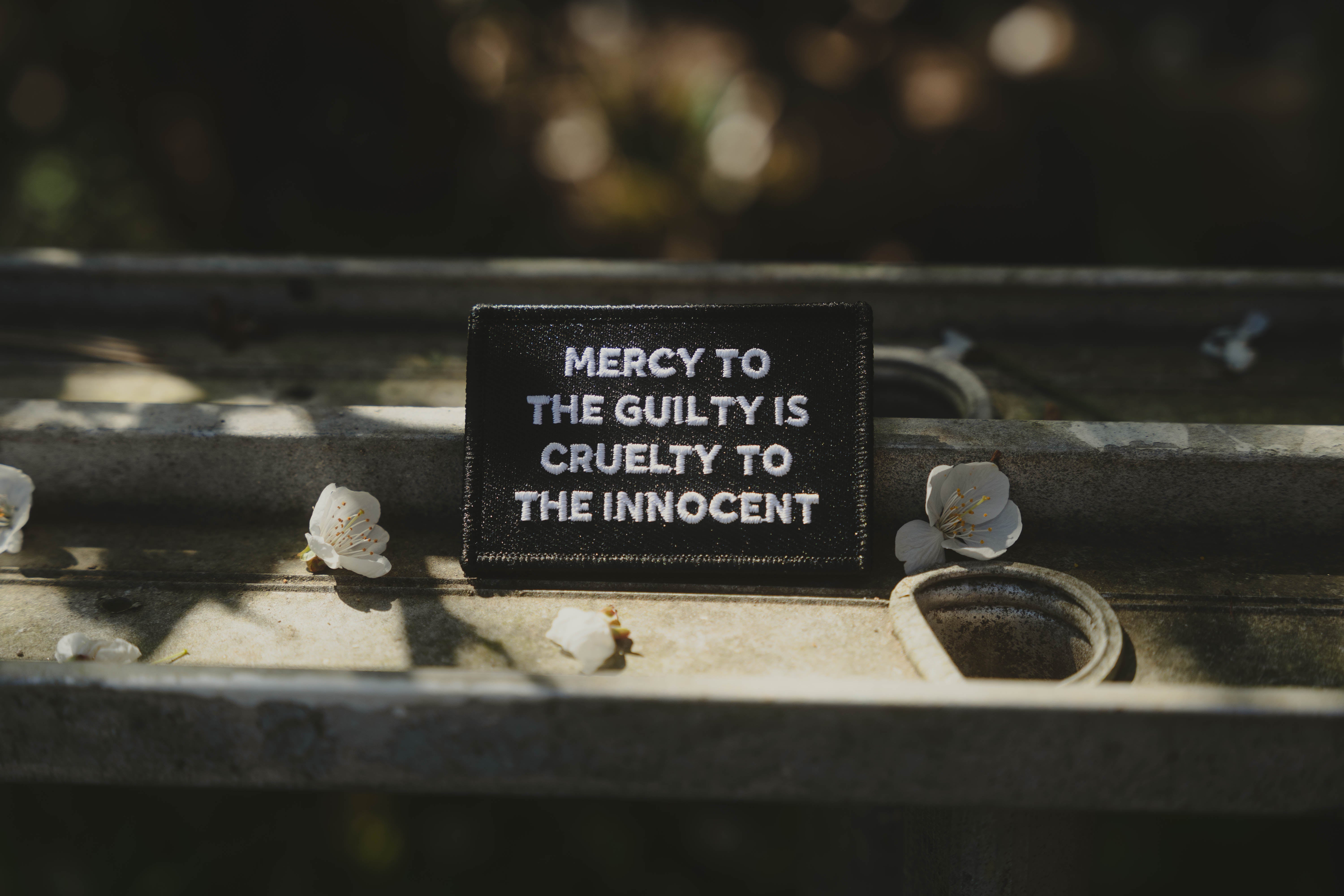 Mercy To The Guilty Tactical Meme Patch