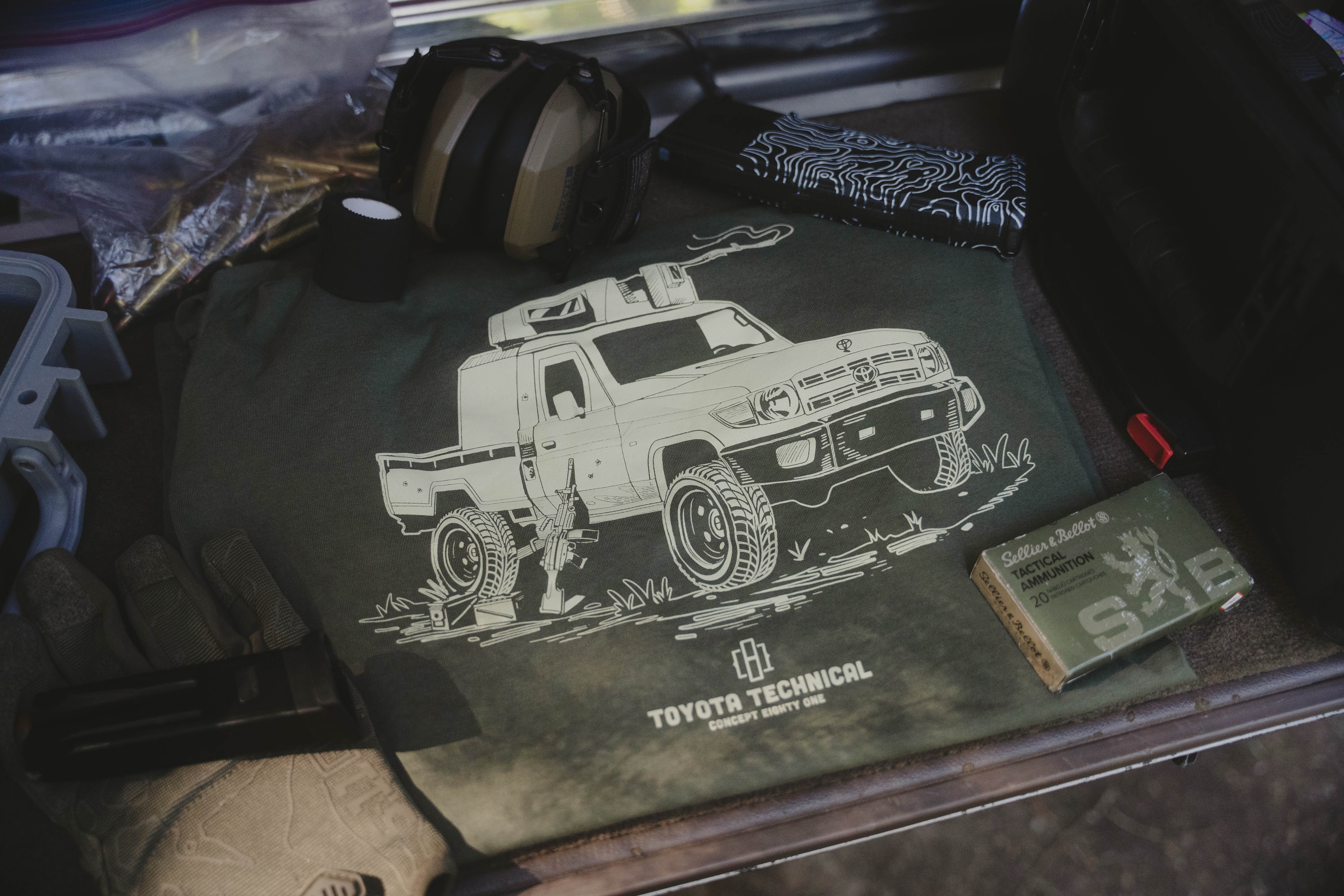 The Toyota Technical Landcruiser T-Shirt