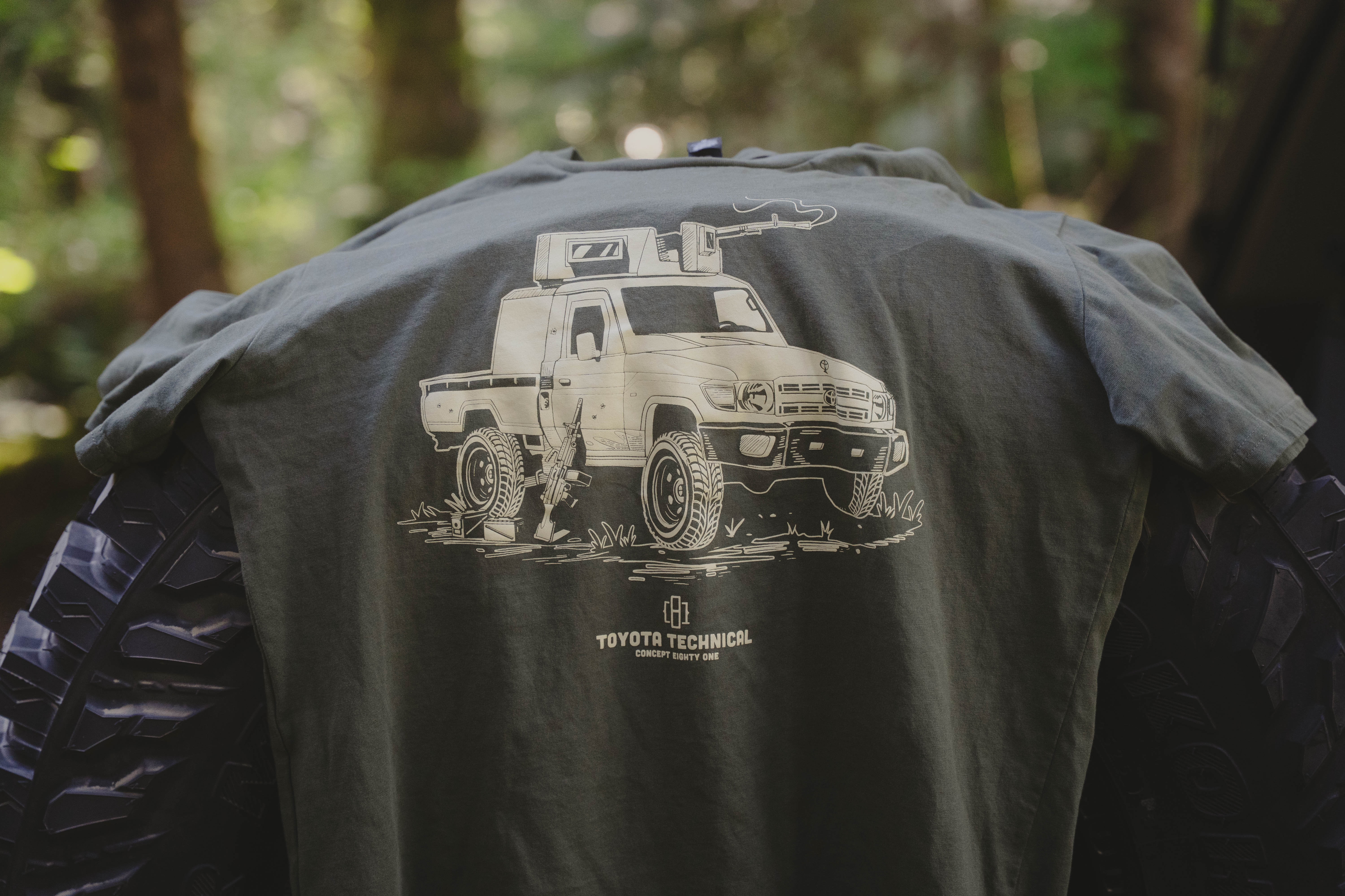 The Toyota Technical Landcruiser T-Shirt
