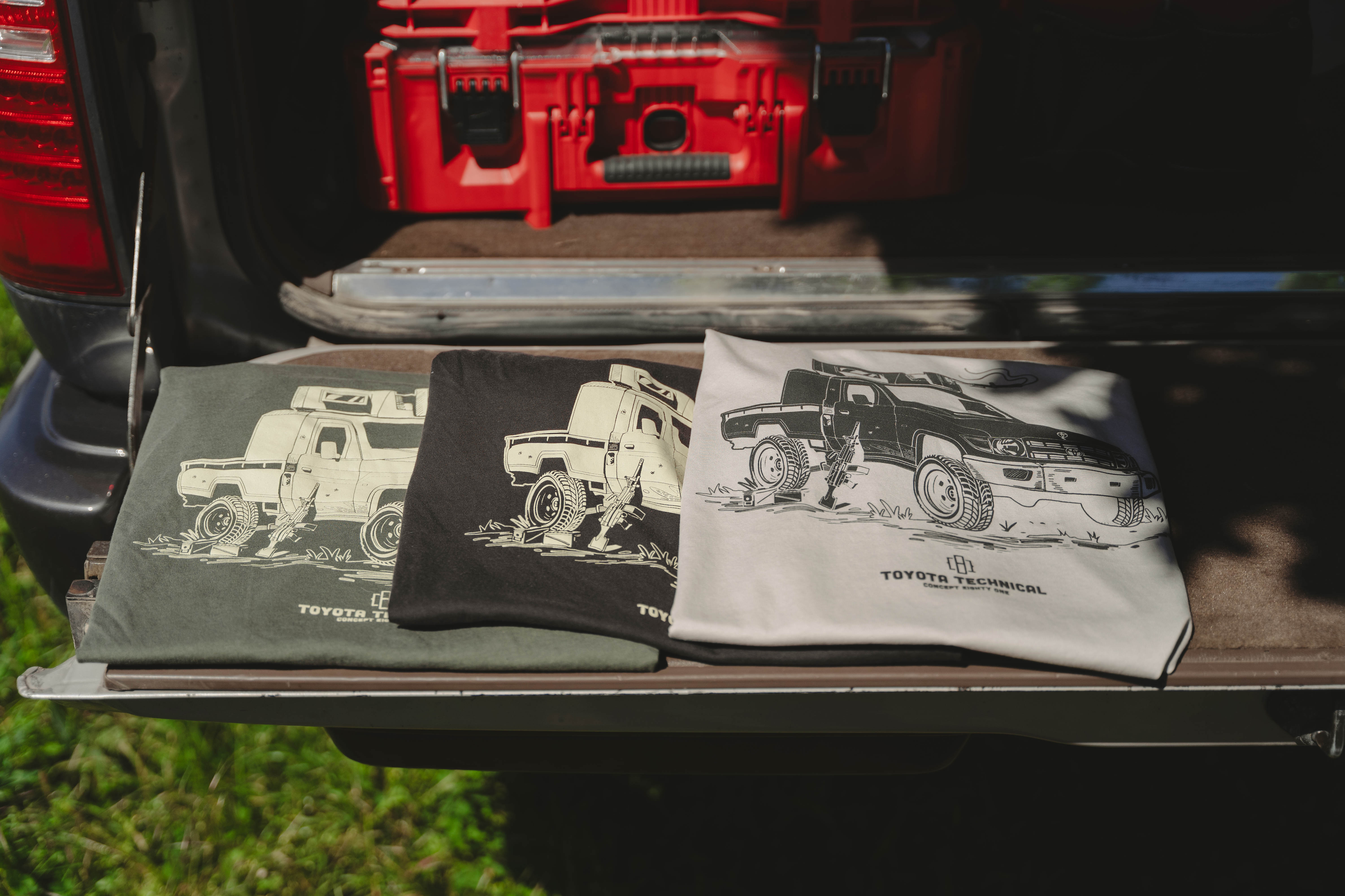 The Toyota Technical Landcruiser T-Shirt