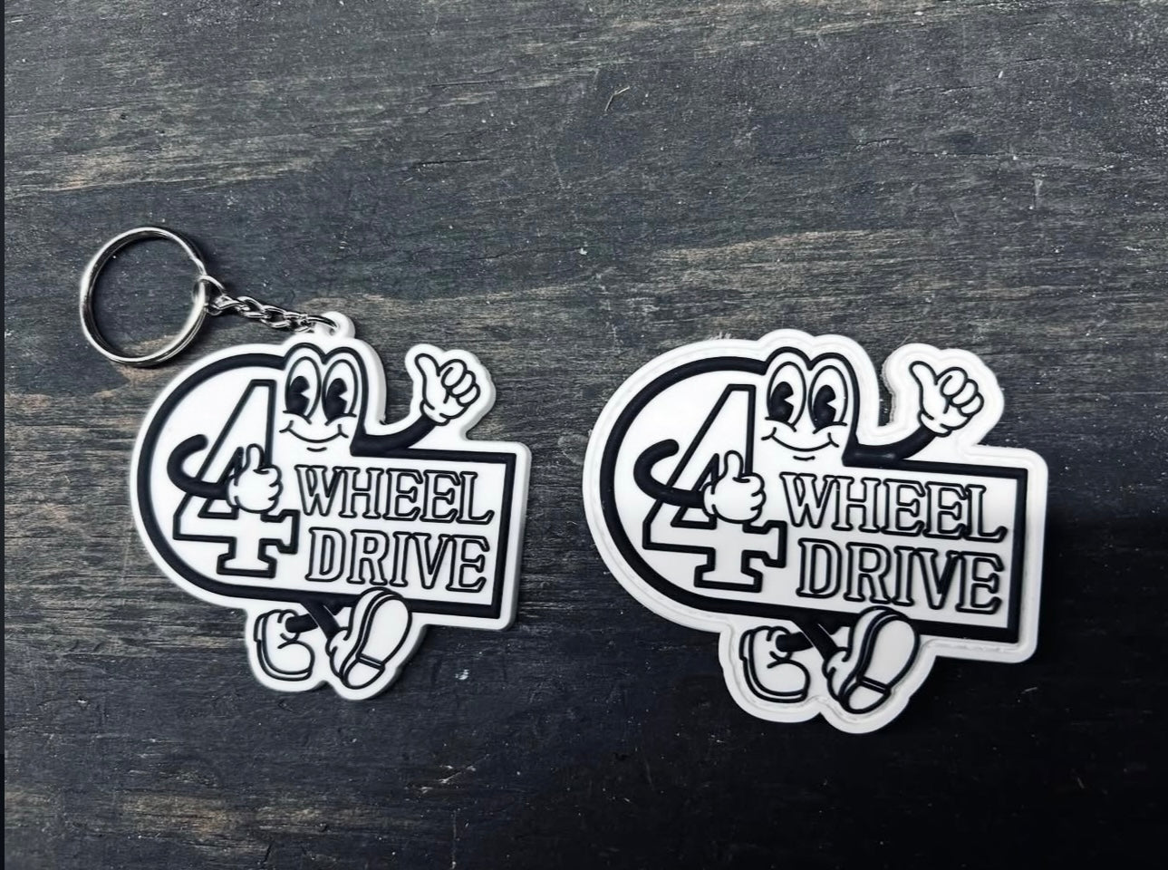 The 4 Wheel Drive Keychain, Limited Edition