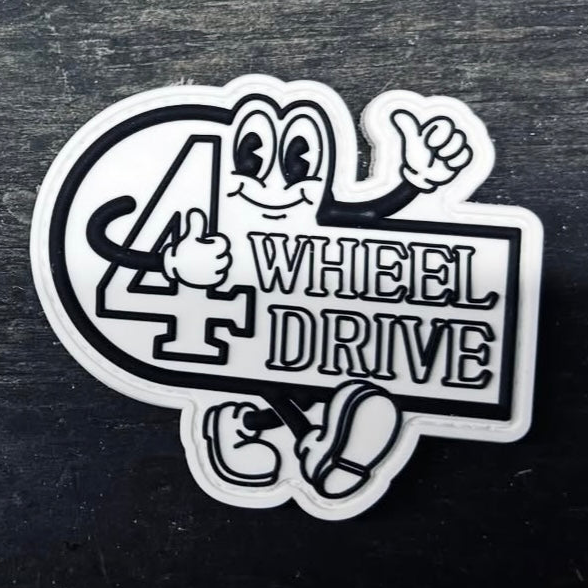 The 4 Wheel Drive Patch, Limited Edition