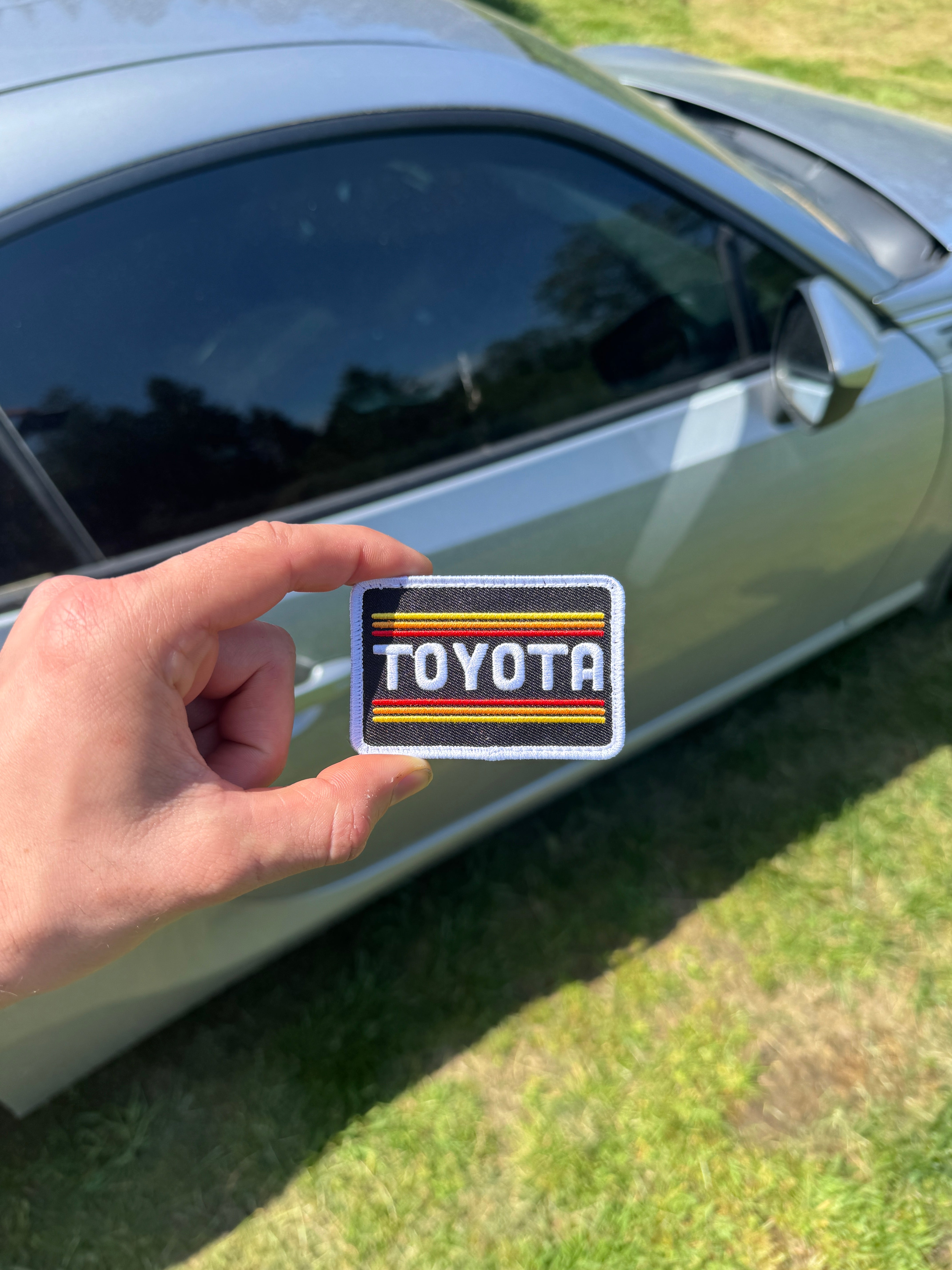 Toyota Embroidery Patch, Hook & Loop Off Road Accessory