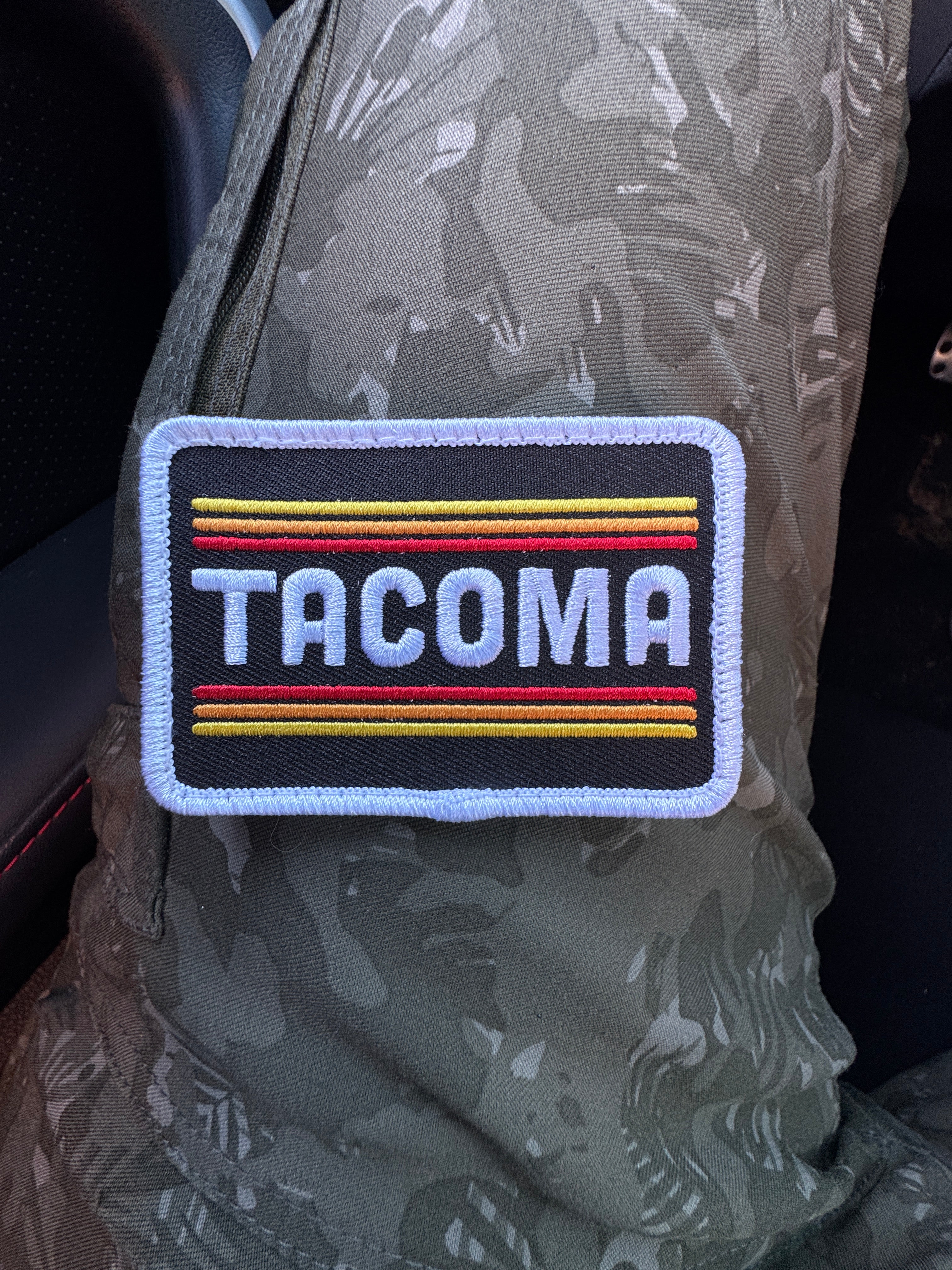 Toyota Embroidery Patch, Hook & Loop Off Road Accessory