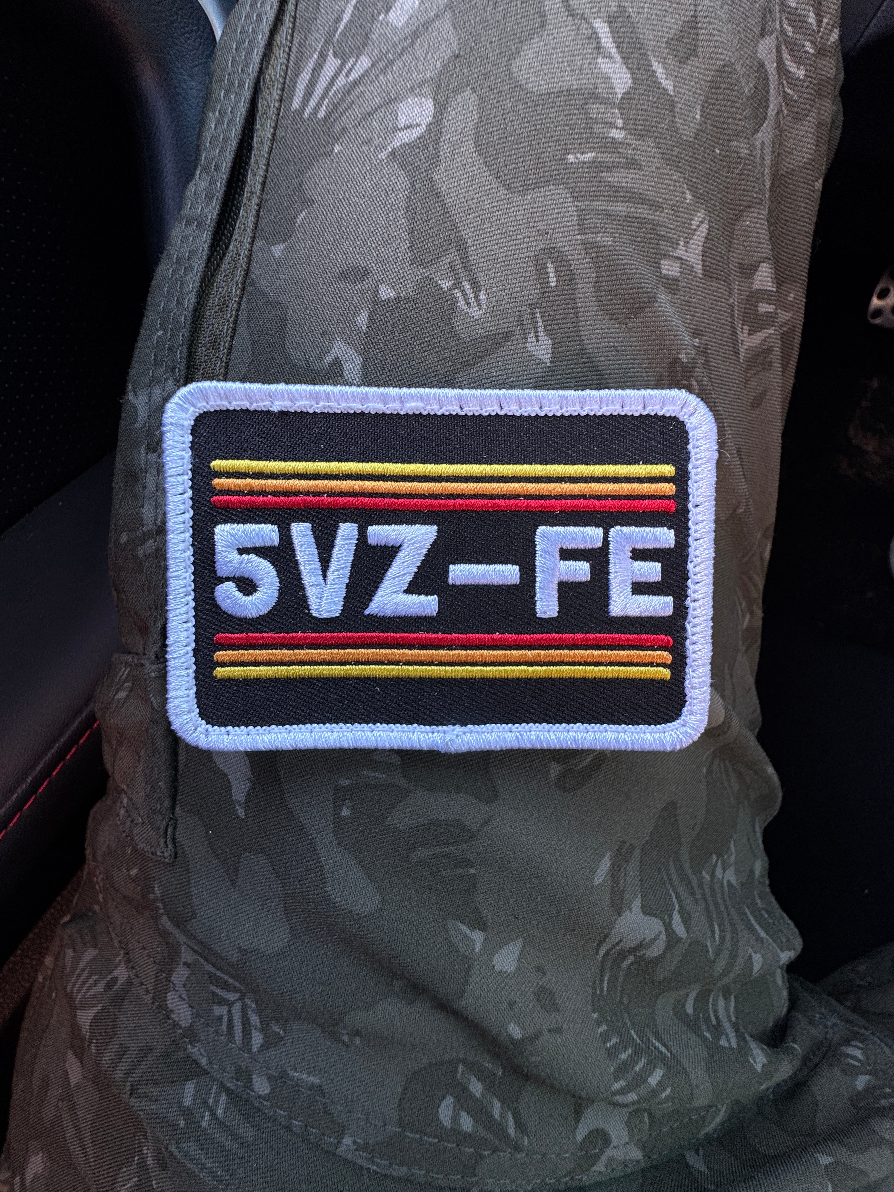 Toyota Embroidery Patch, Hook & Loop Off Road Accessory