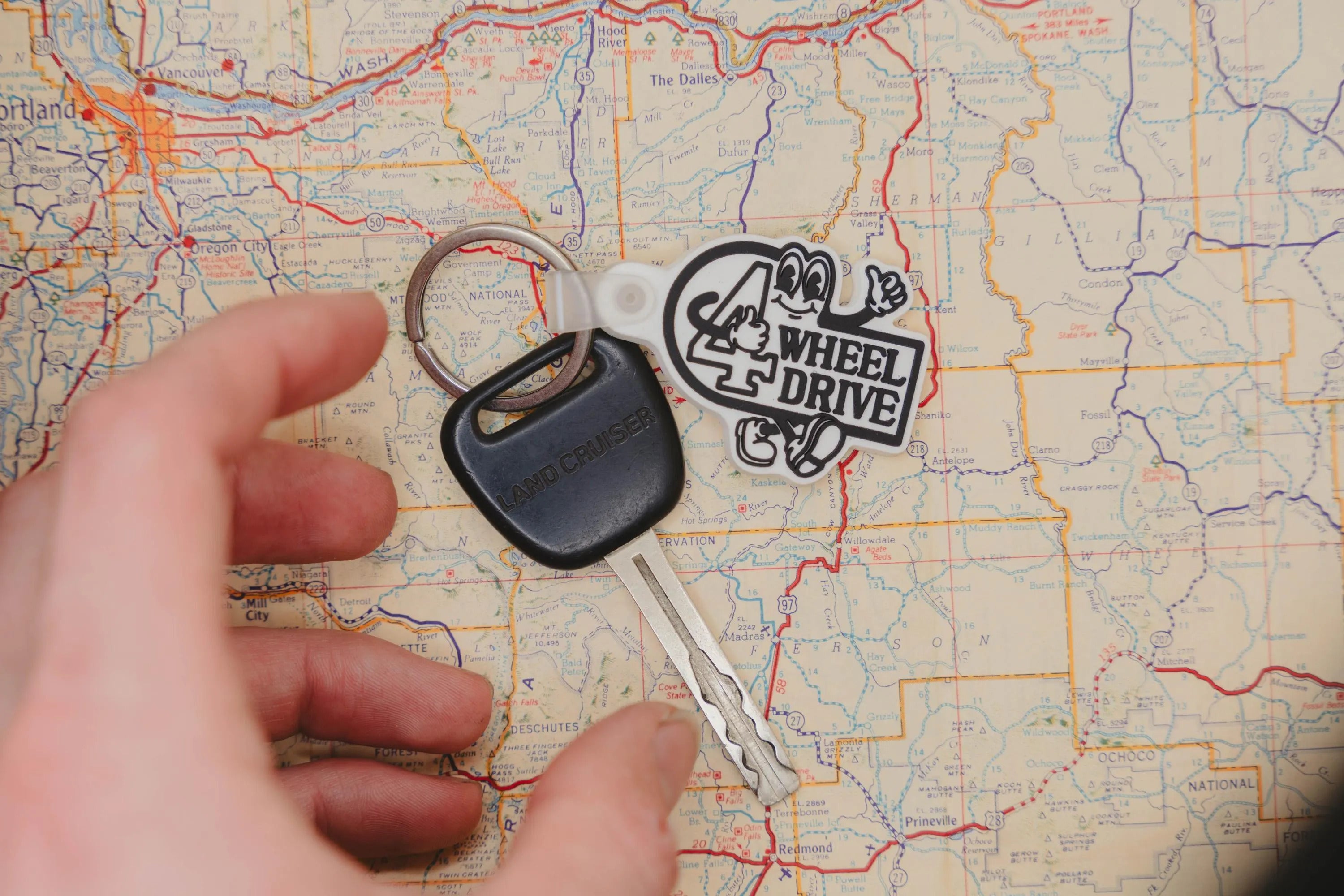 Toyota Land Cruiser Mini Keychain, Limited Edition