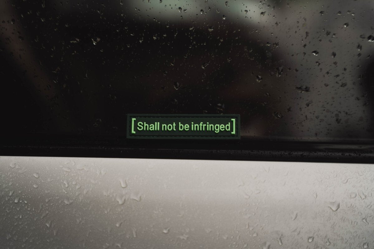 Shall Not Be Infringed - Thick PVC Patch - concept81