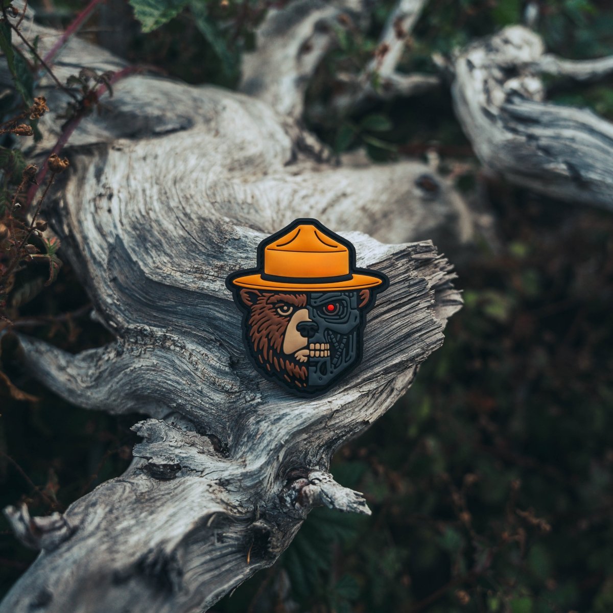 Terminator Bear - Thick PVC Patch - concept81